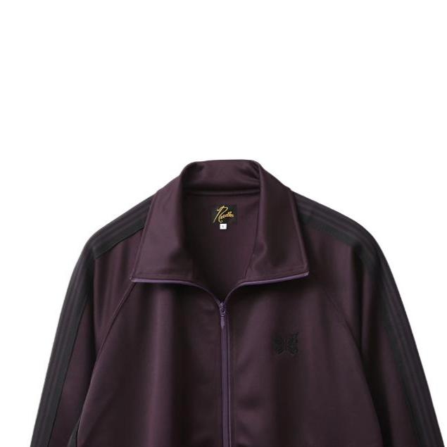 NEEDLES TRACK JACKET - POLY SMOOTH (DARK PURPLE) - 5