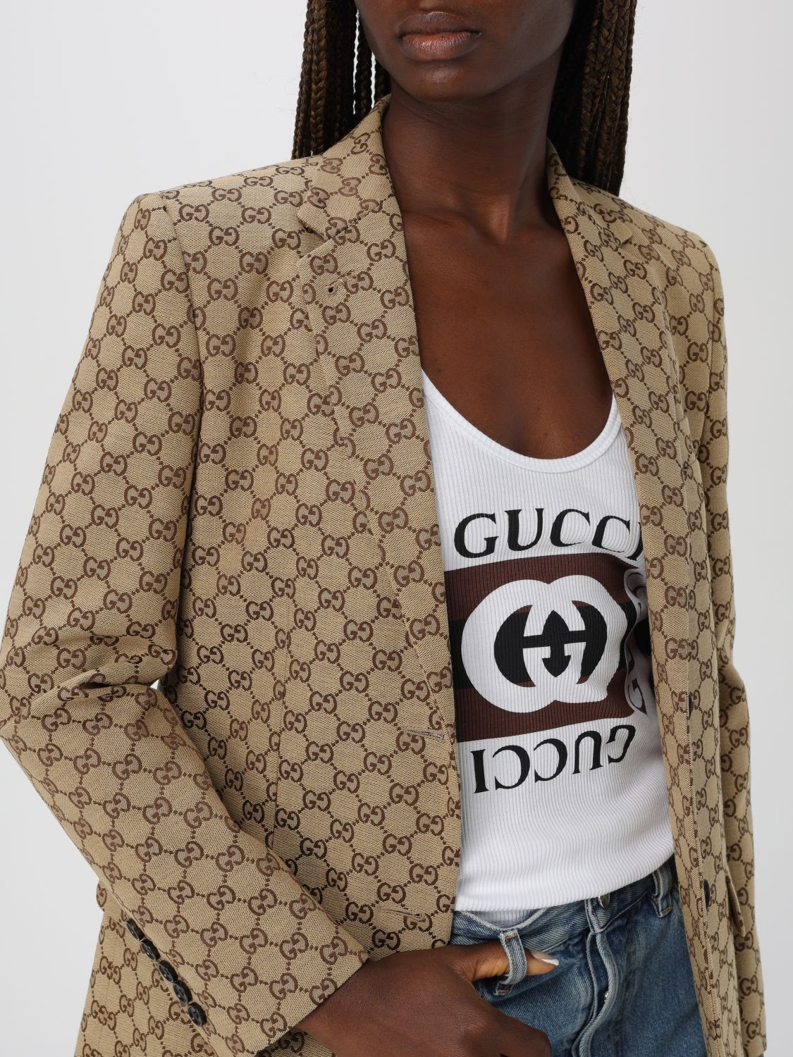【送料&関税込】Gucci Blazer GUCCI Blazer woman Gucci | giglio | REVERSIBLE