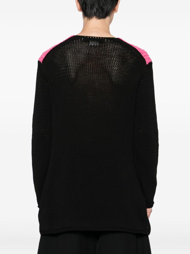 contrast-color jumper 4