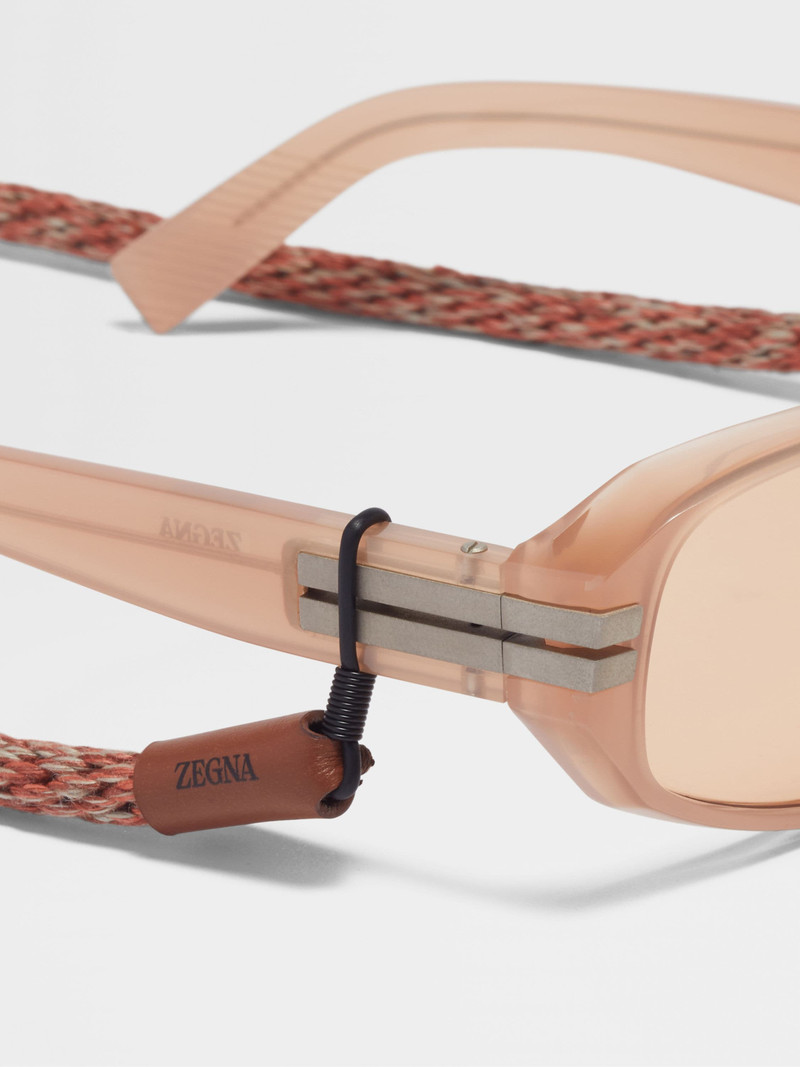 PINK ACETATE SUNGLASSES 5