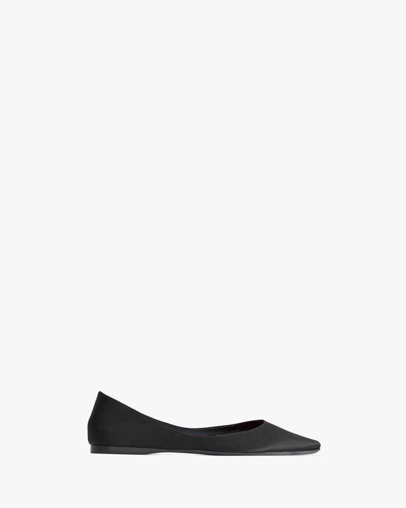 LOU BALLERINAS IN SATIN CREPE - 1