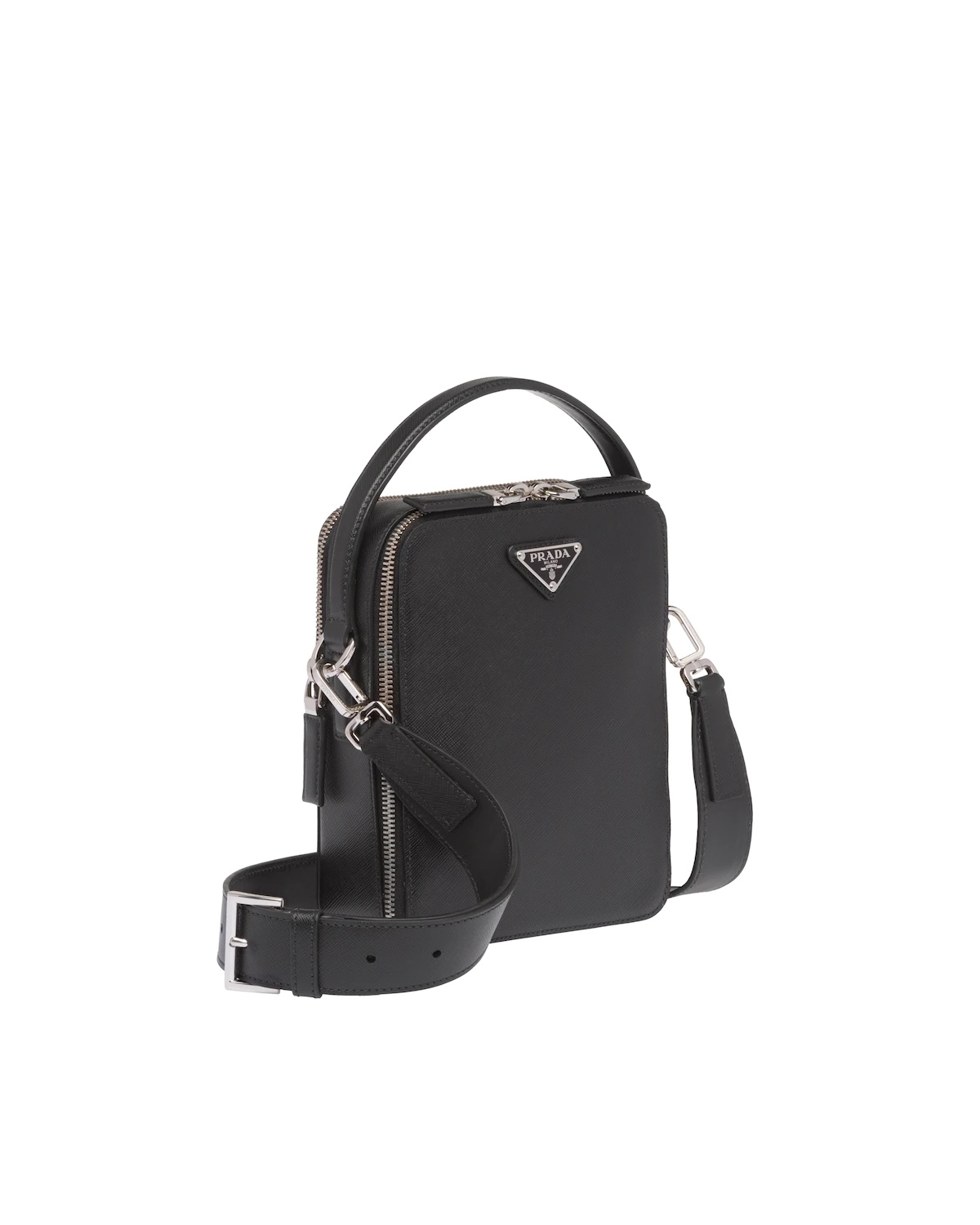 Saffiano Leather Prada Brique Bag - 3