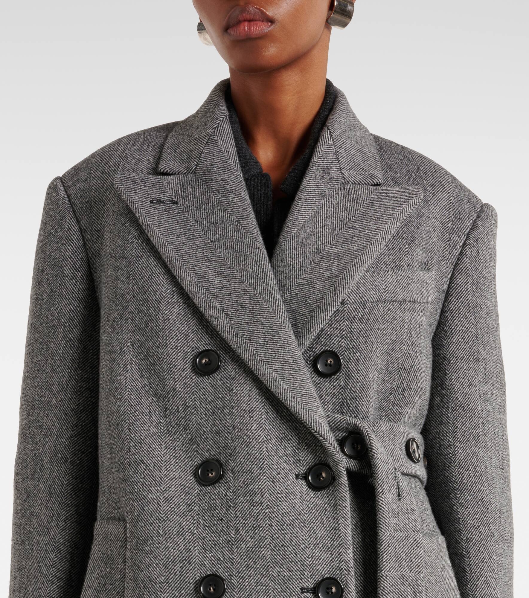 Billy wool-blend coat - 4