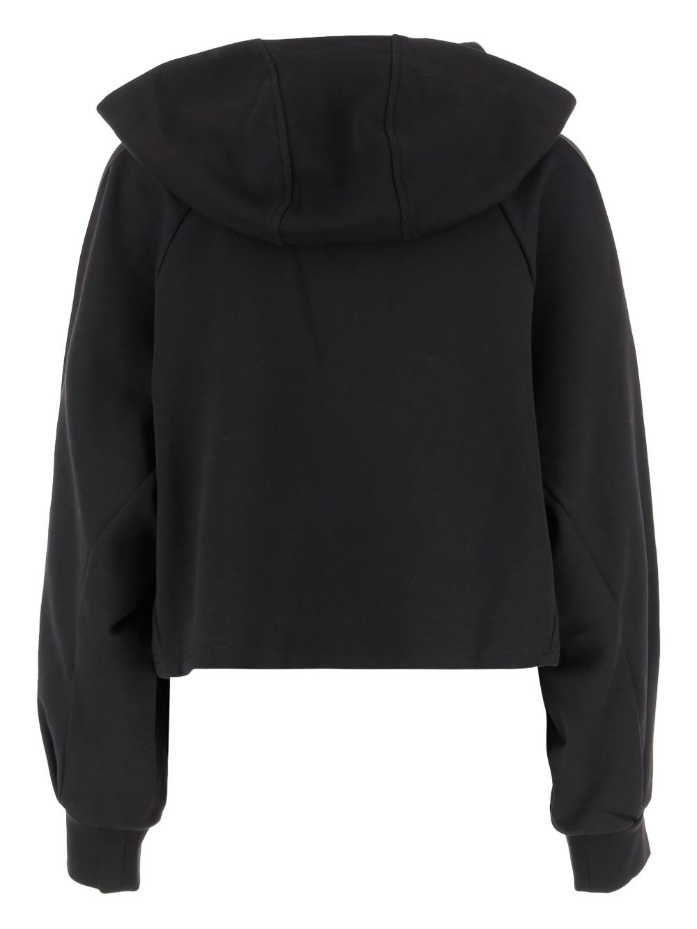 logo-embroidered hoodie - 2