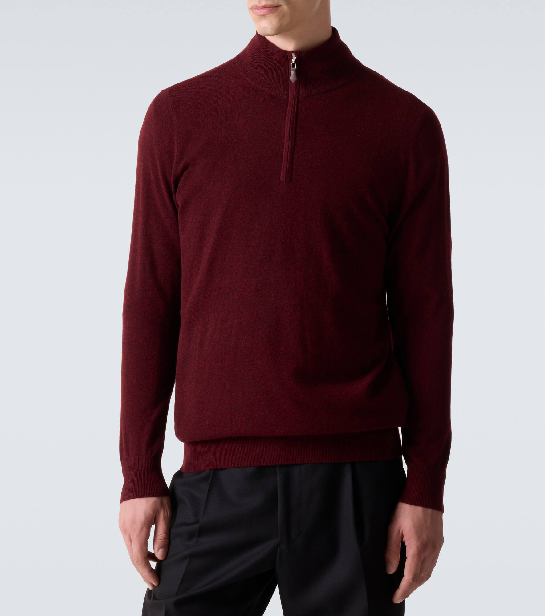 Mr Fenchurch cashmere half-zip sweater - 3