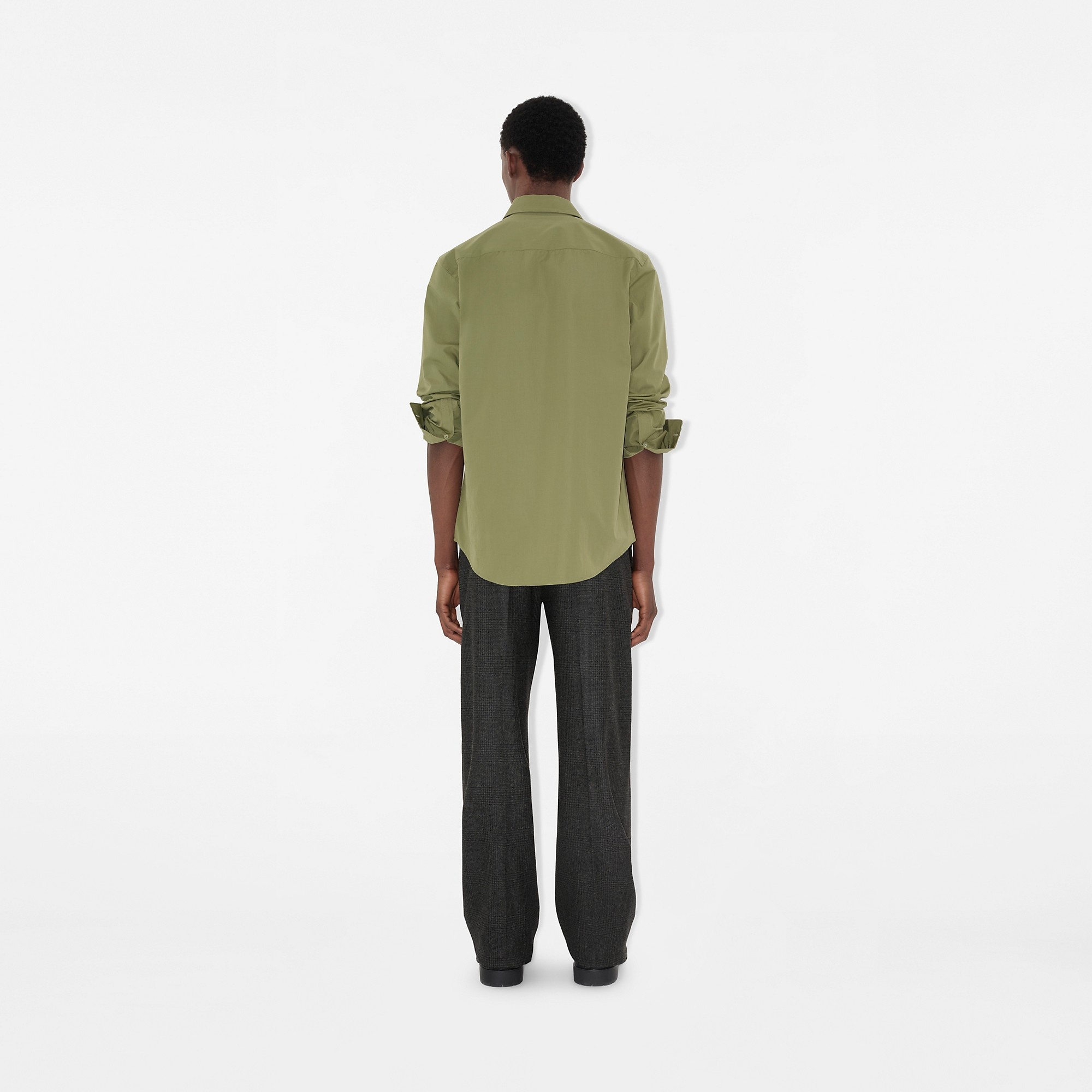Slim Fit Cotton Shirt - 4