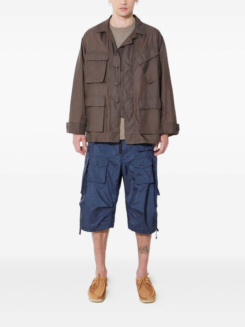Engineered Garments cargo pocket shorts outlook