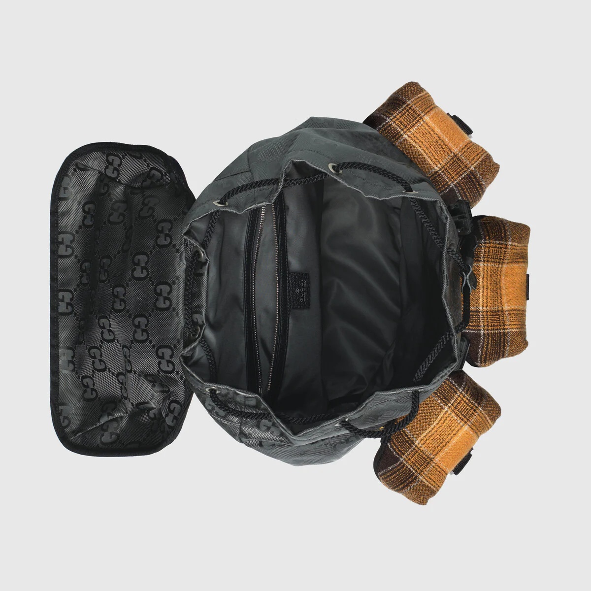 Gucci Off The Grid tartan backpack - 7