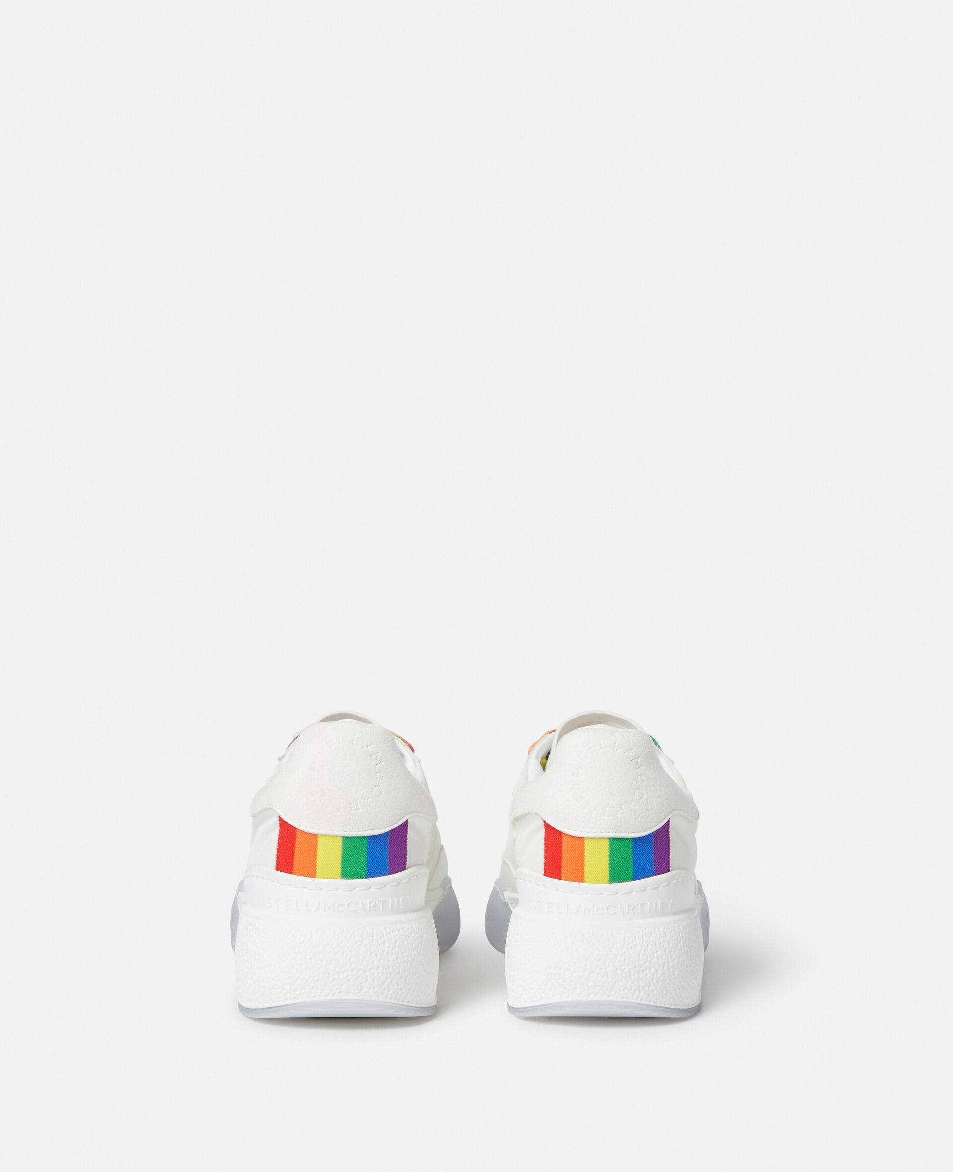 Loop Rainbow Lace-Up Trainers - 4