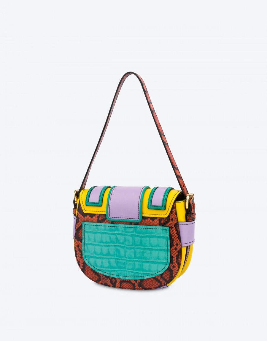 PATCHWORK CALFSKIN HOBO BAG - 2