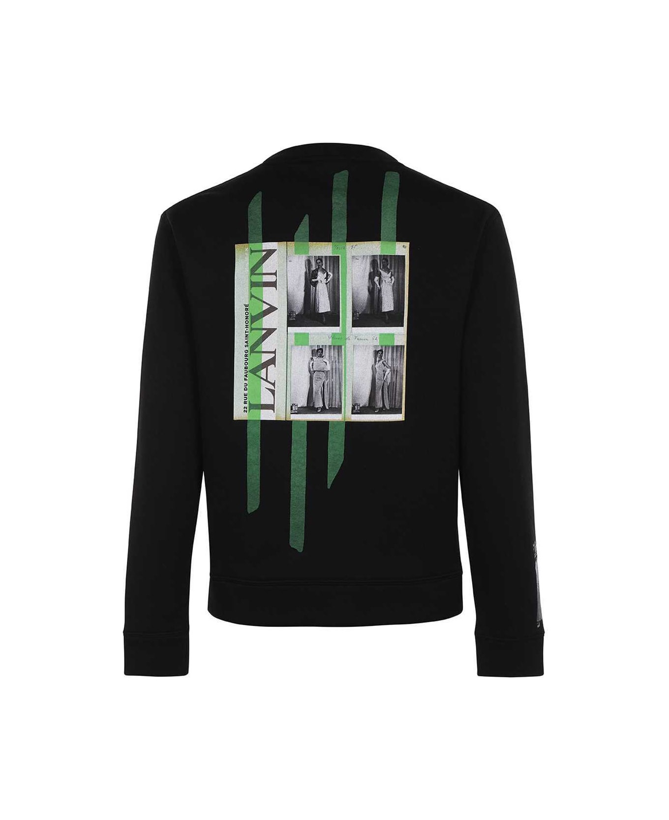 Cotton Crew-neck Sweatshirt - 2