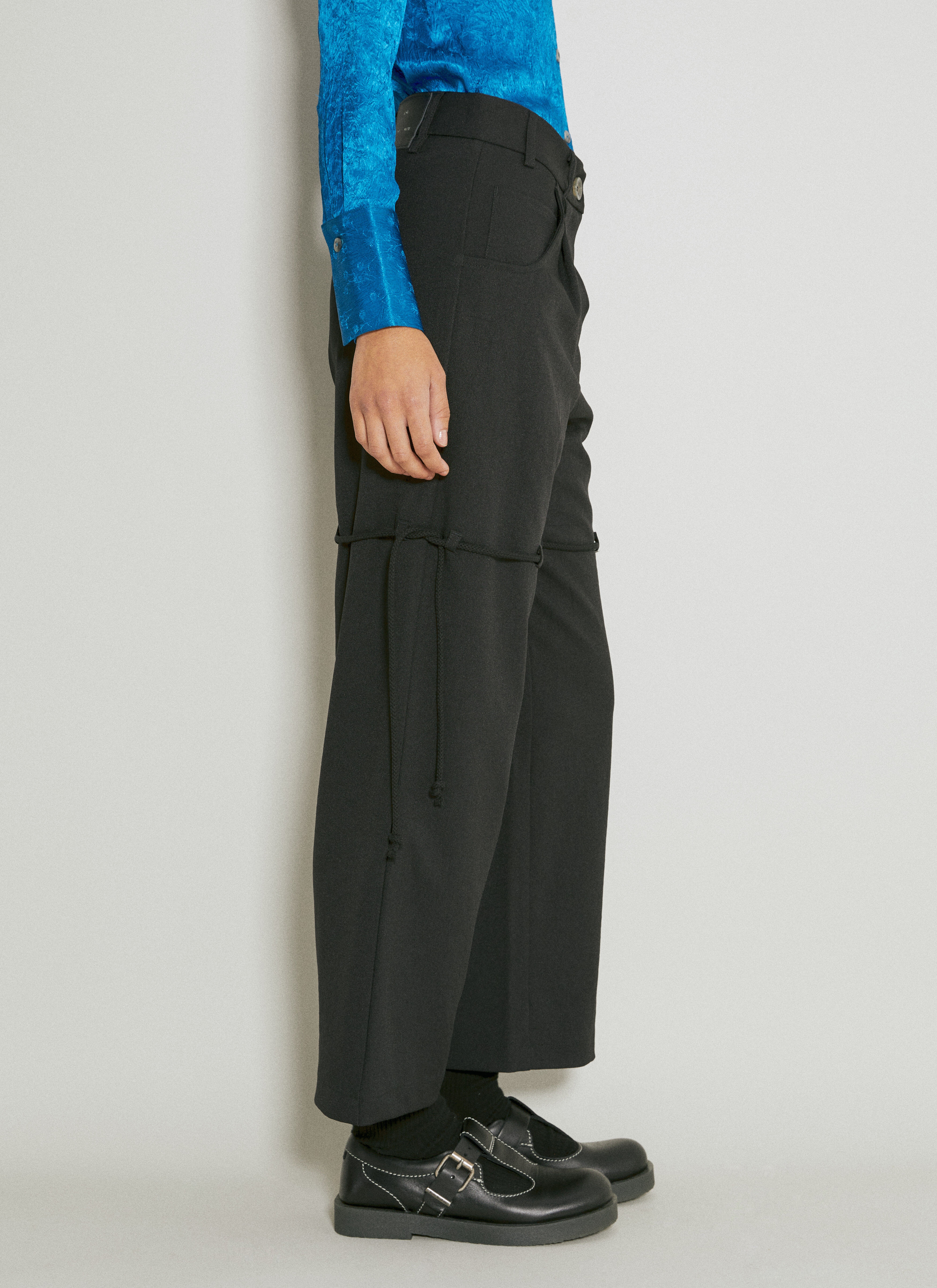 Straight Leg Suit Pants - 4