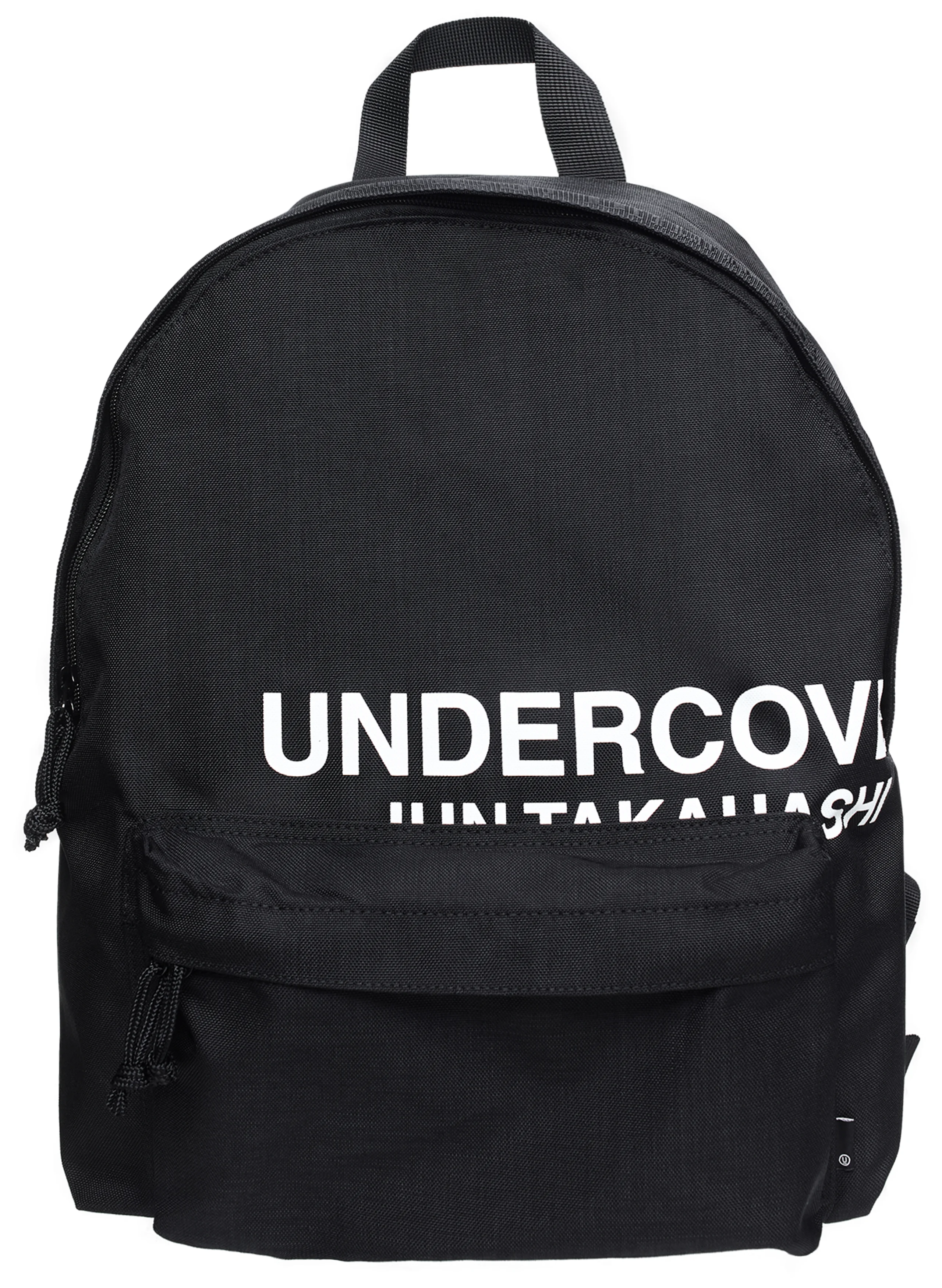 BLACK LOGO BACKPACK - 1