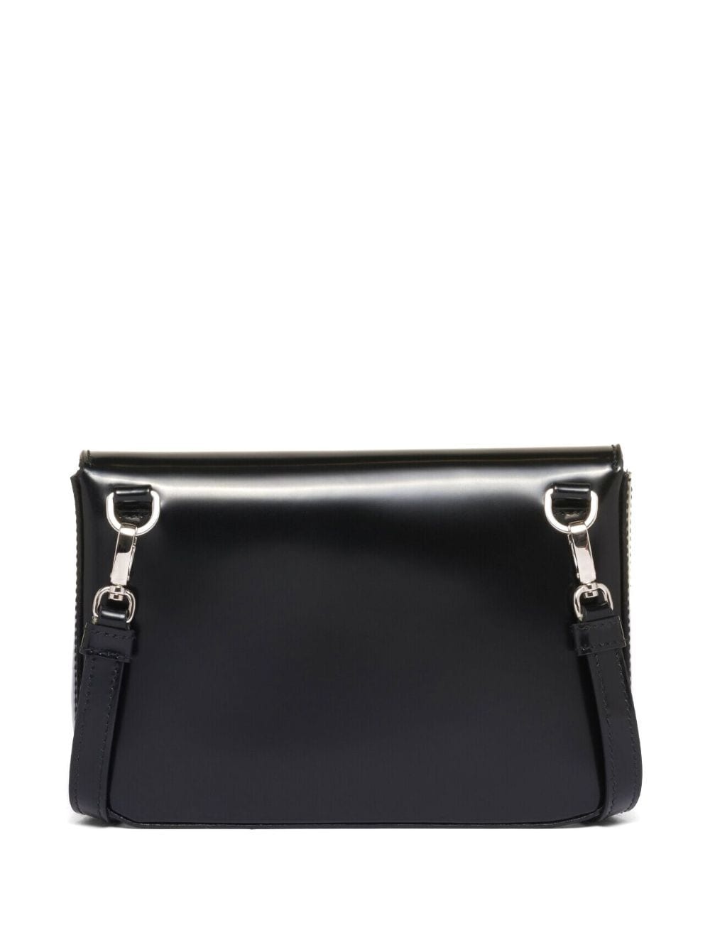 logo-stamp brushed leather bag - 2