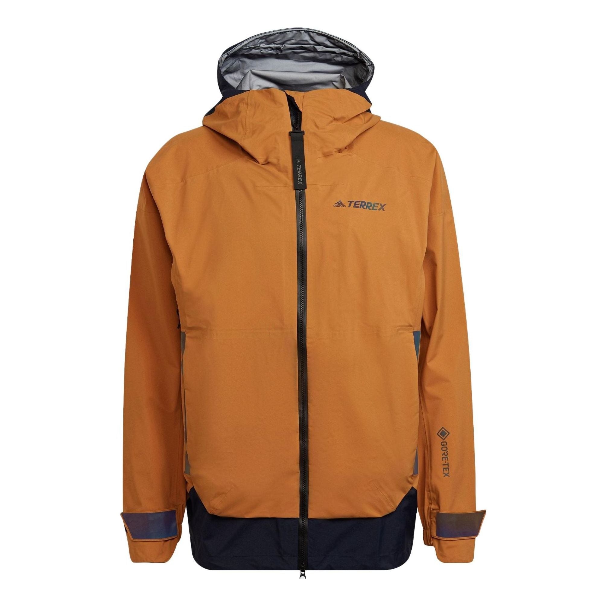 adidas Terrex Myshelter Gore-Tex Rain Jacket 'Brown' GU0947 - 1