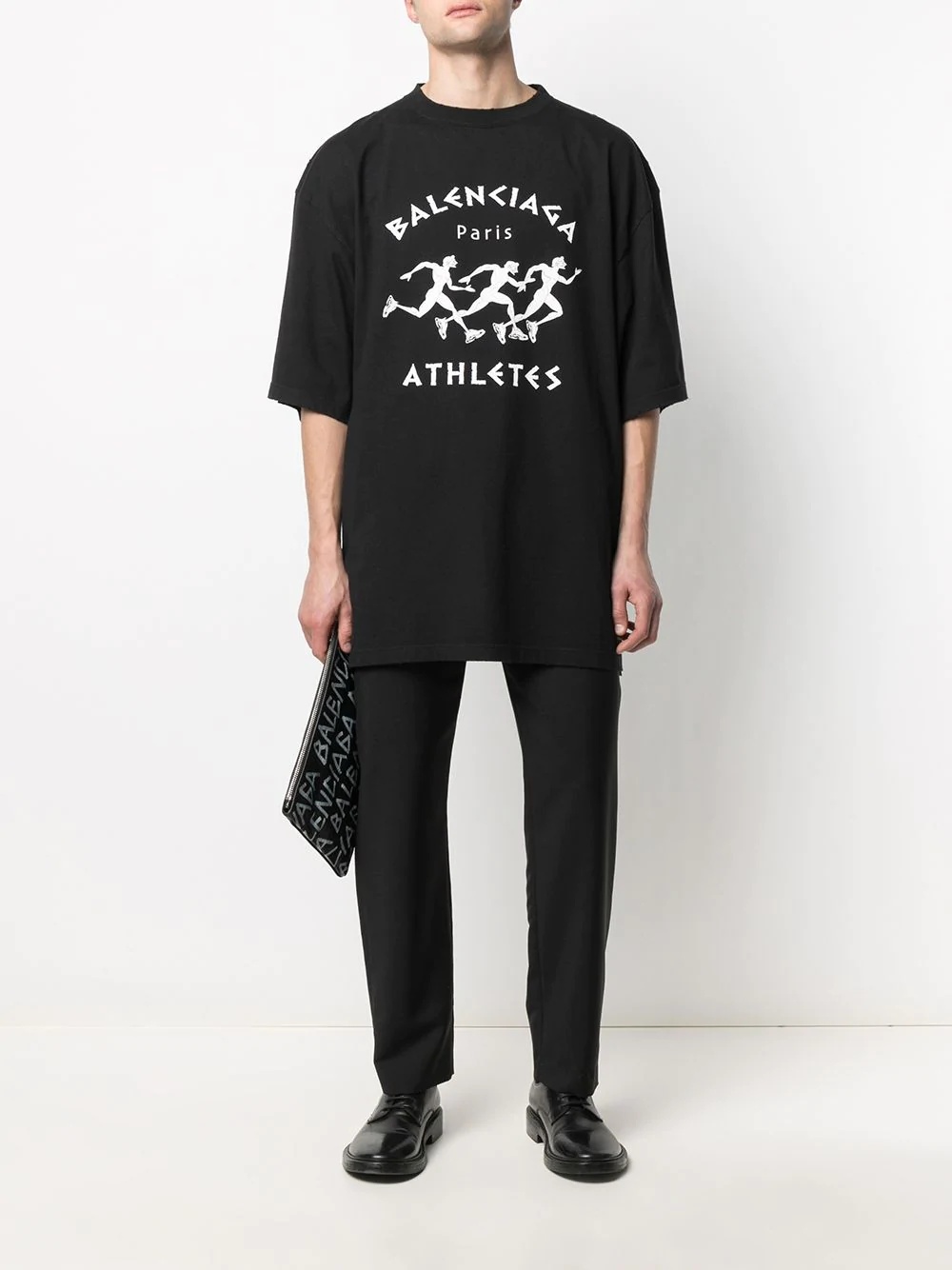 Balenciaga athletes print T-shirt - 2