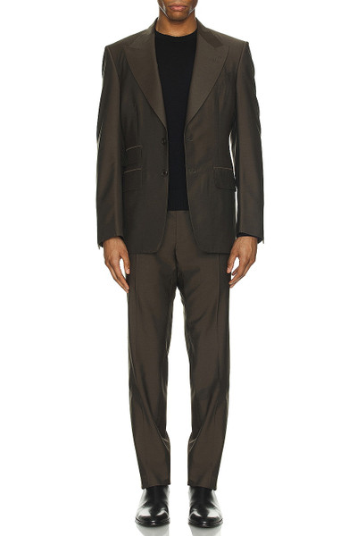 TOM FORD Yarn Dyed Mikado Shelton Suit outlook