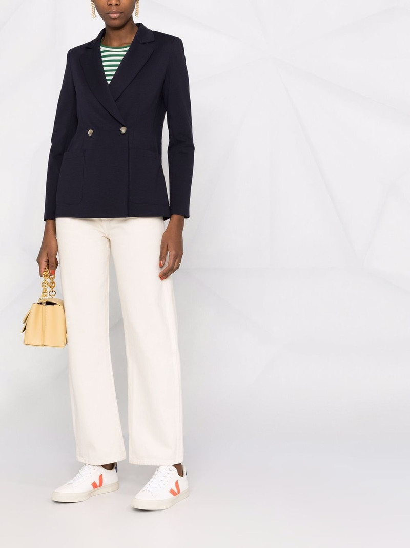 Harris Wharf London notched-lapel double-breasted jacket outlook