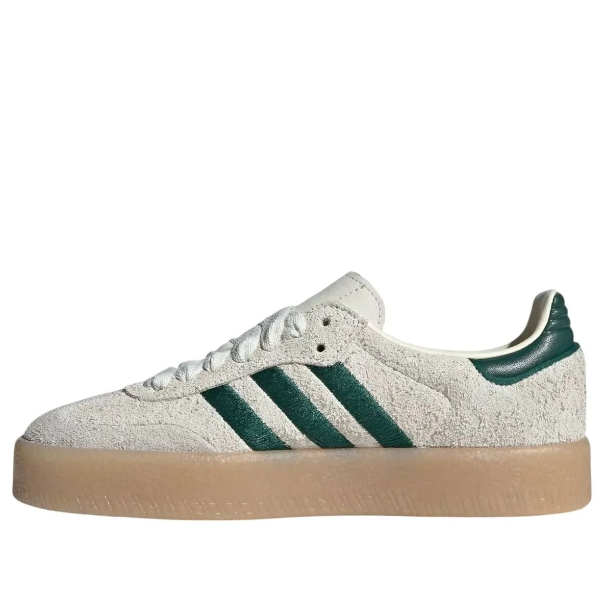 (WMNS) adidas Sambae 'Off White Collegiate Green' JQ0252 - 1