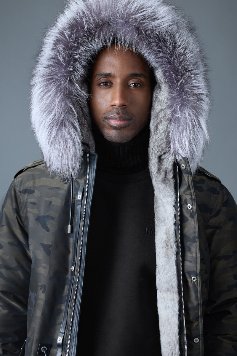 MORITZ-JC Fur-Lined Camo Down Parka 5