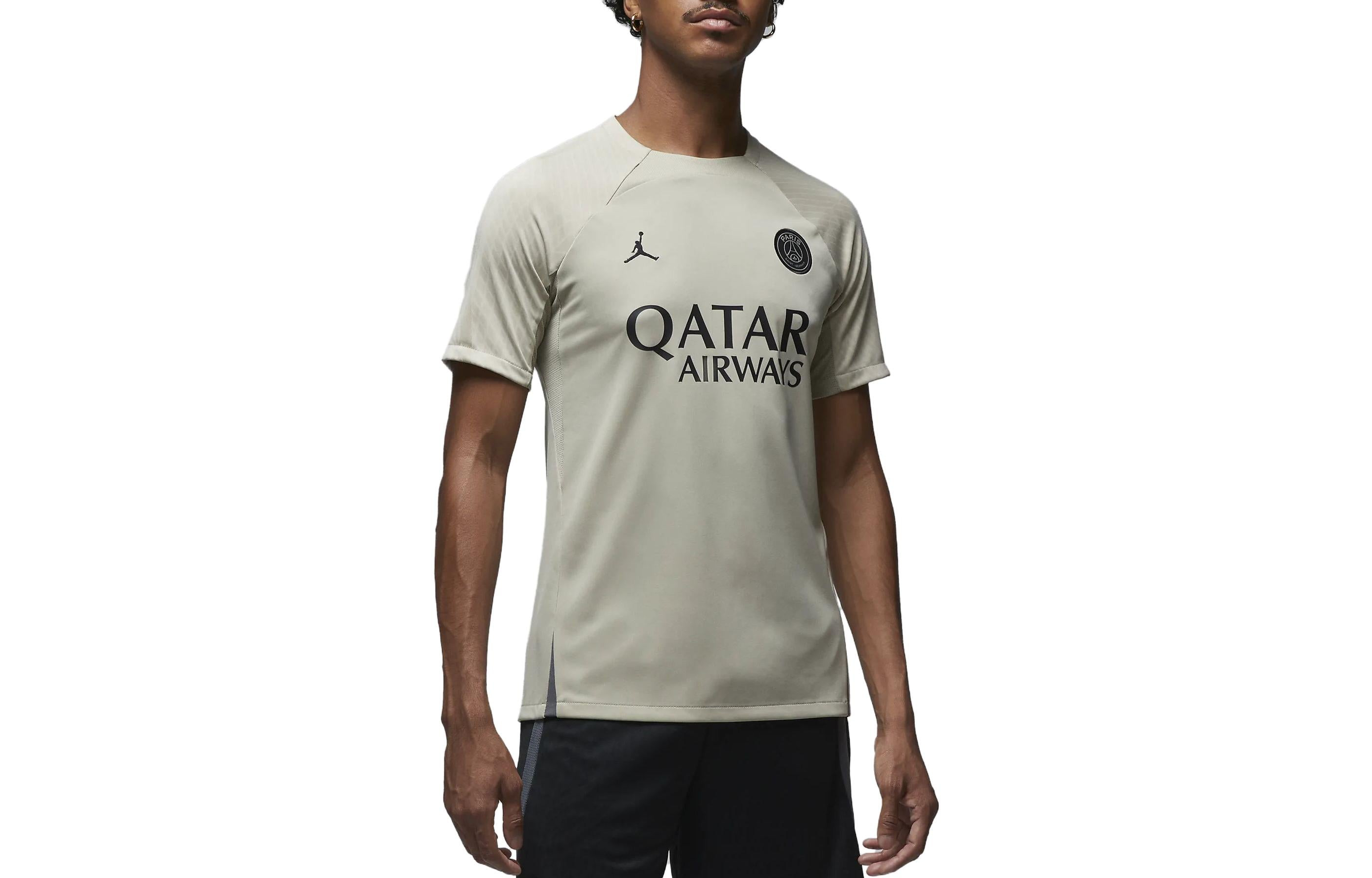 Air Jordan x Paris Saint-Germain Strike Third Dri-FIT Soccer Short-Sleeve Top 'Stone' DZ0786-231 - 2
