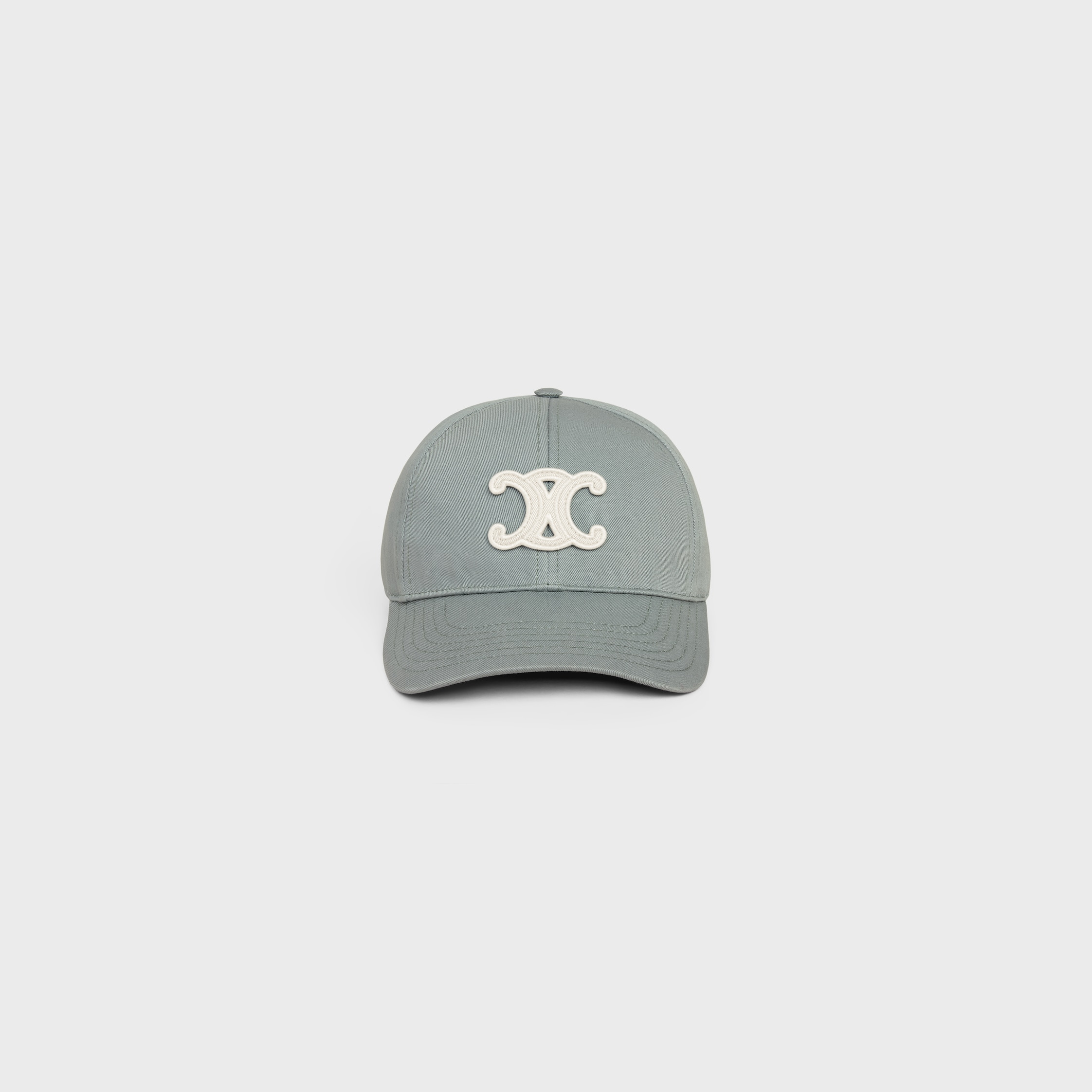triomphe baseball cap in washed cotton - 2