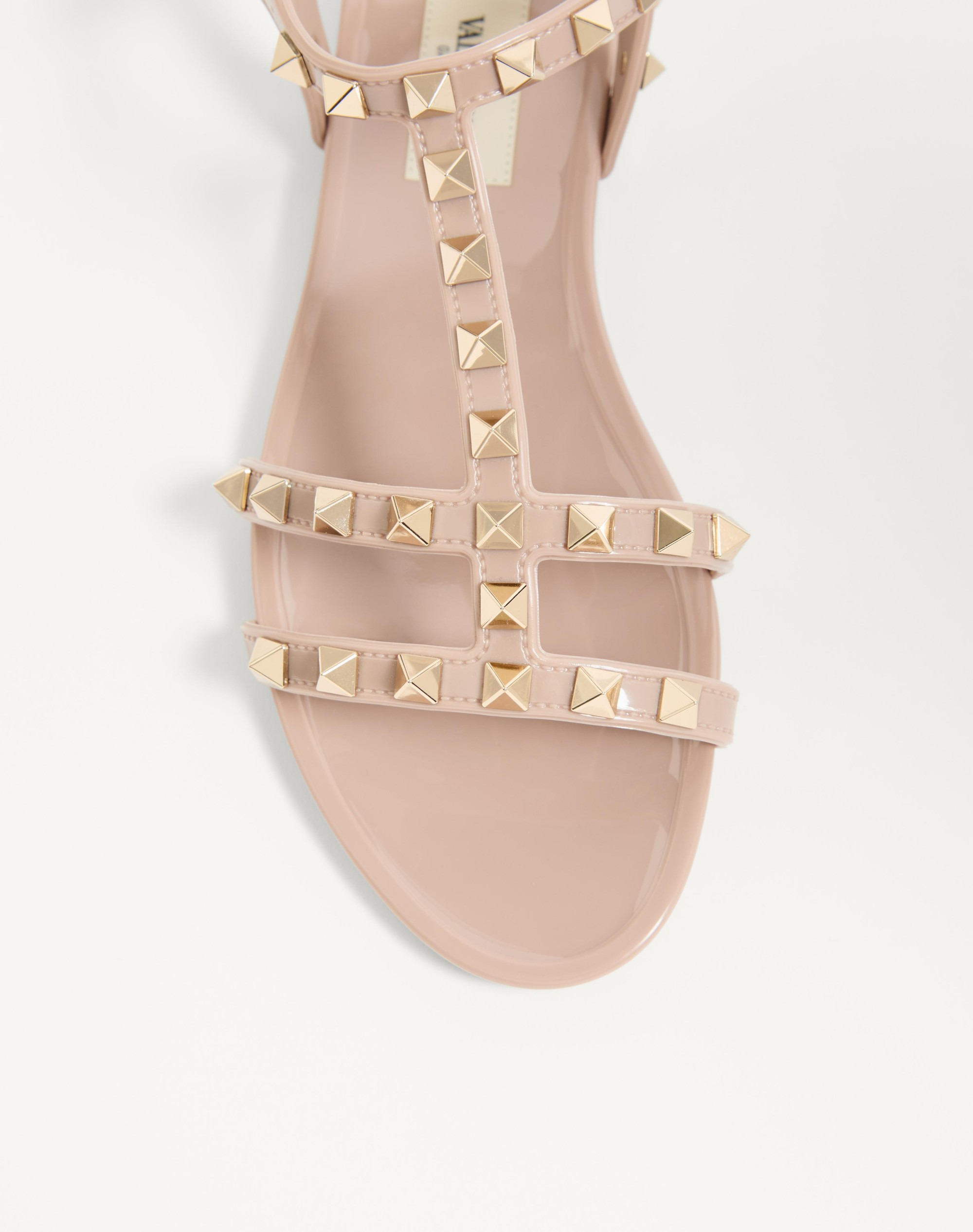 ROCKSTUD FLAT RUBBER SANDAL - 5
