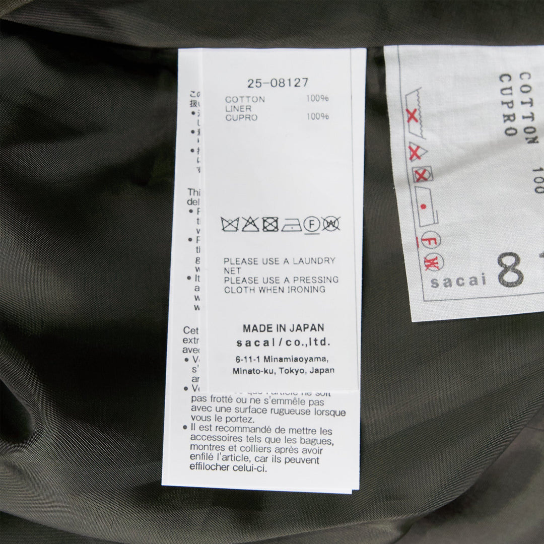 Cotton Gabardine Skirt - 3