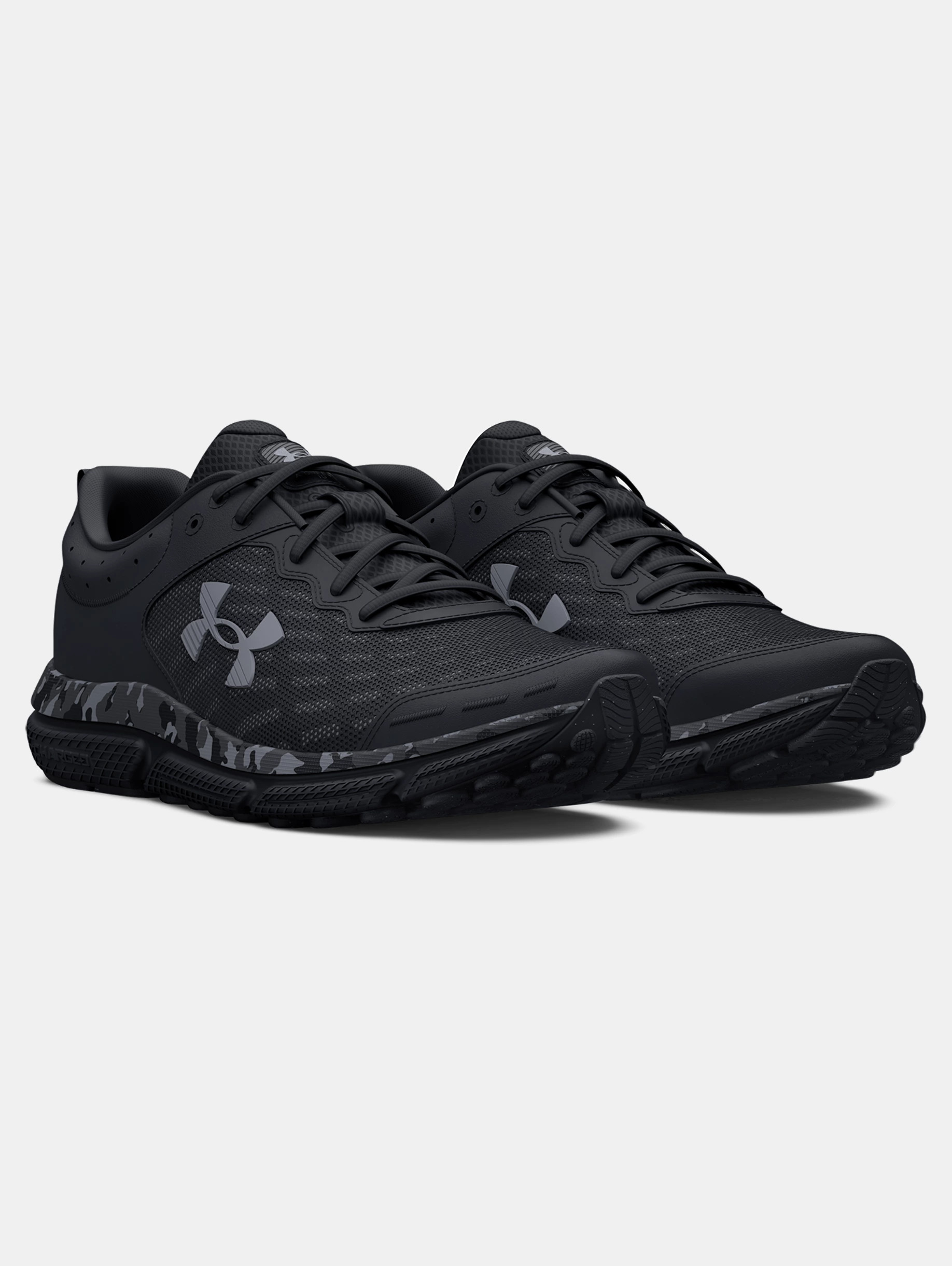 Men's UA Charged Assert 10 Camo Running Shoes - 5