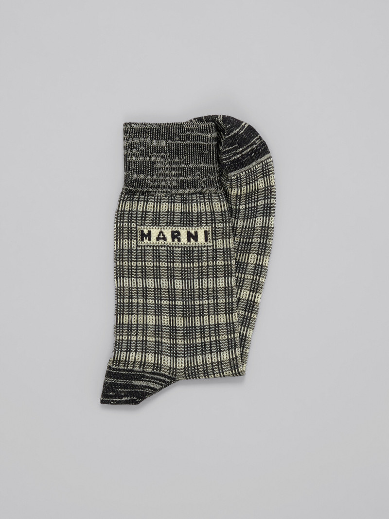 Marni YELLOW SOCKS WITH LOGO INLAY outlook