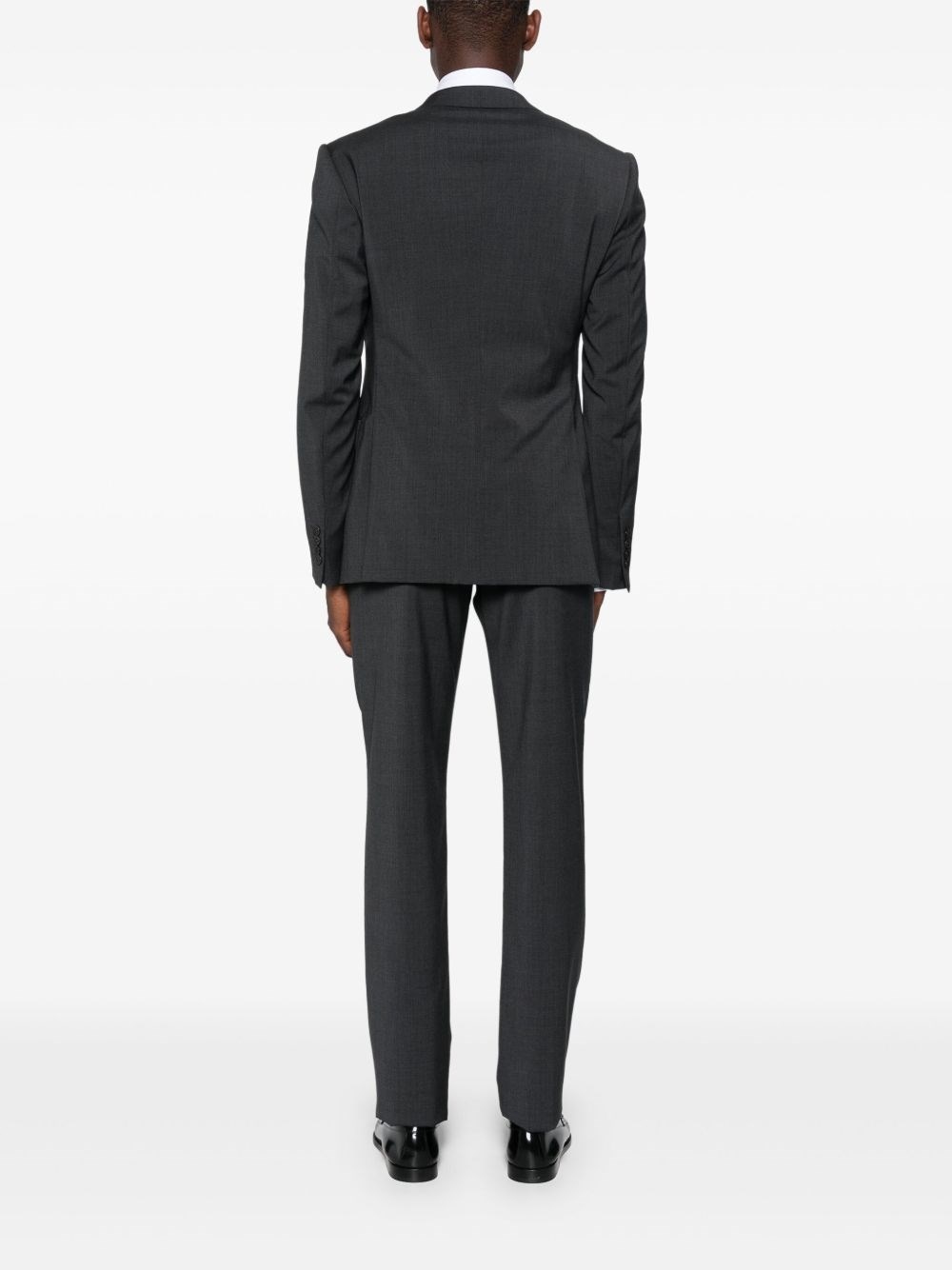 Wool single-breasted suit - 6