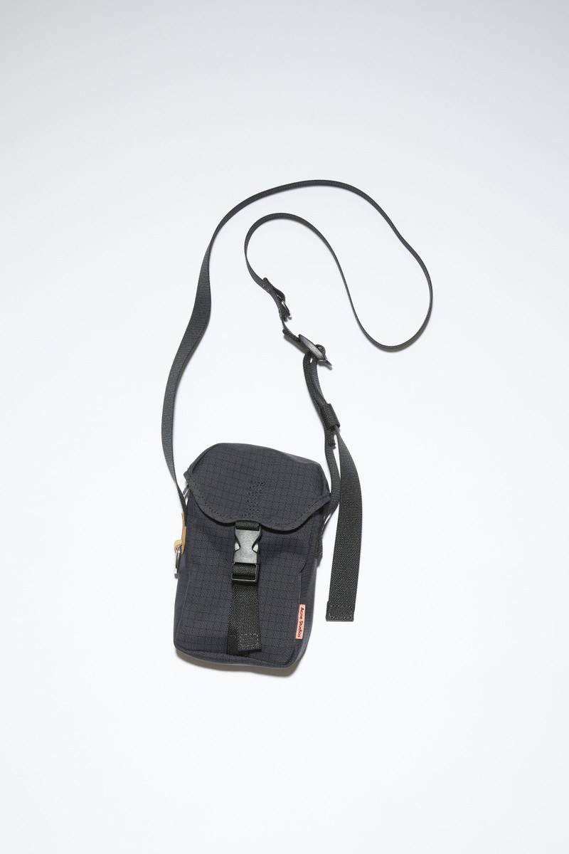 Ripstop mini pouch bag - Black 1
