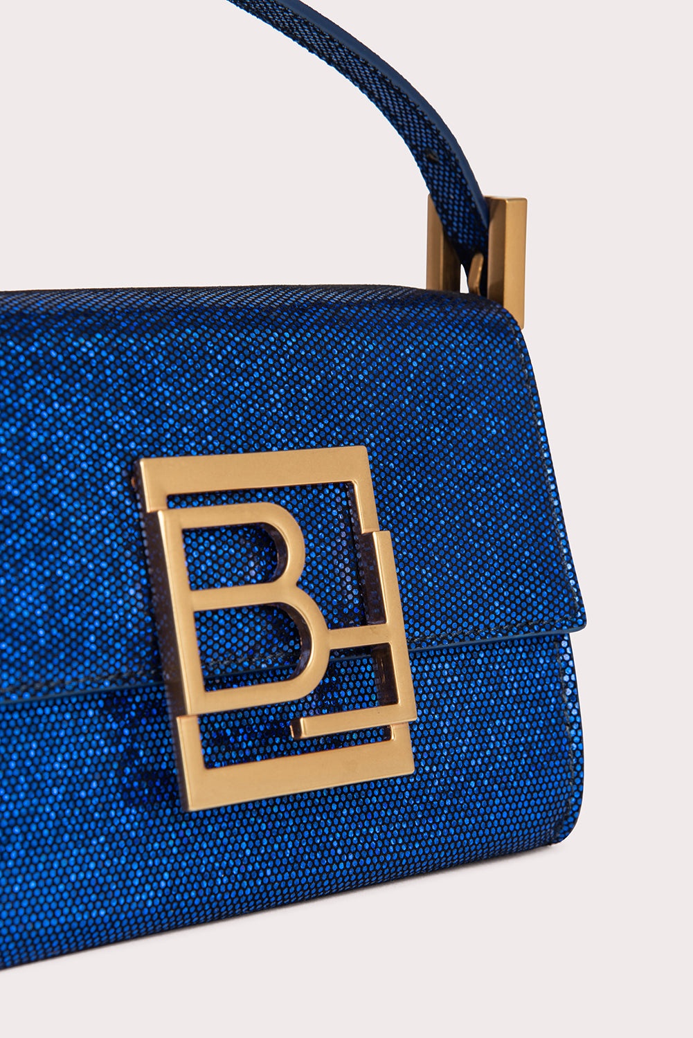 Fran Blue Disco Dot Leather - 3