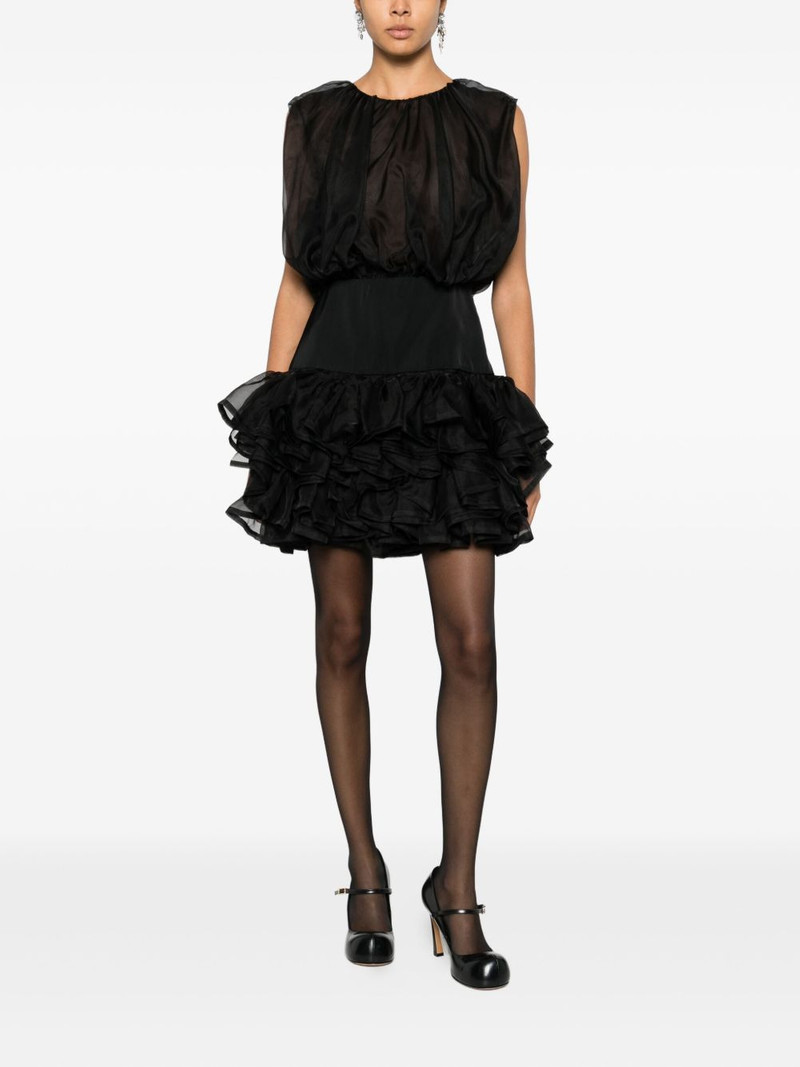 VIKTOR & ROLF ruffled bubble mini dress outlook