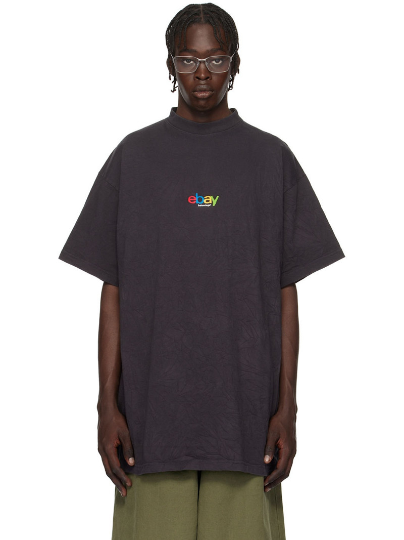 Black eBay Edition Oversized T-shirt - 1