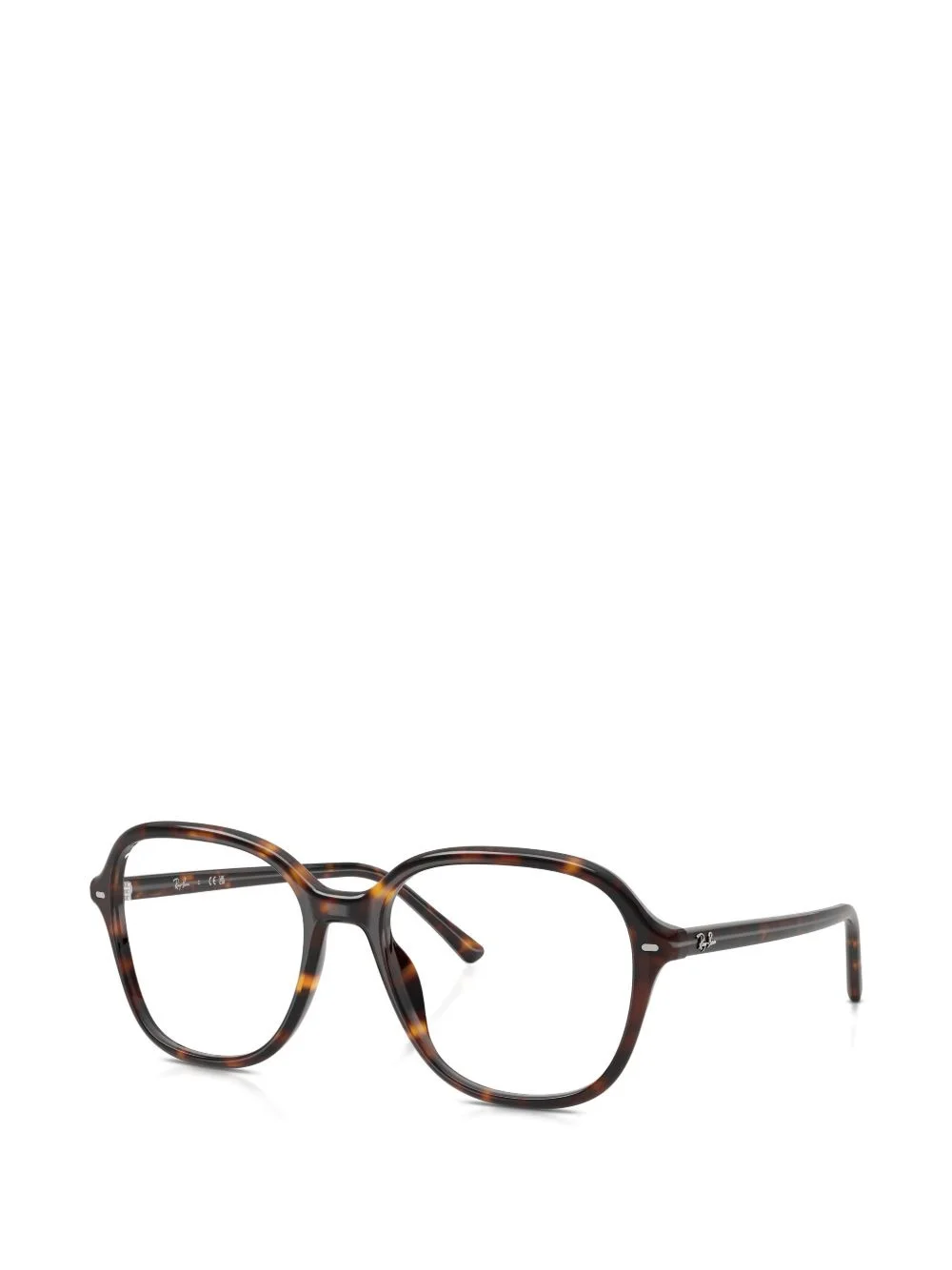 RB5456 tortoiseshell-effect geometric-frame glasses - 1