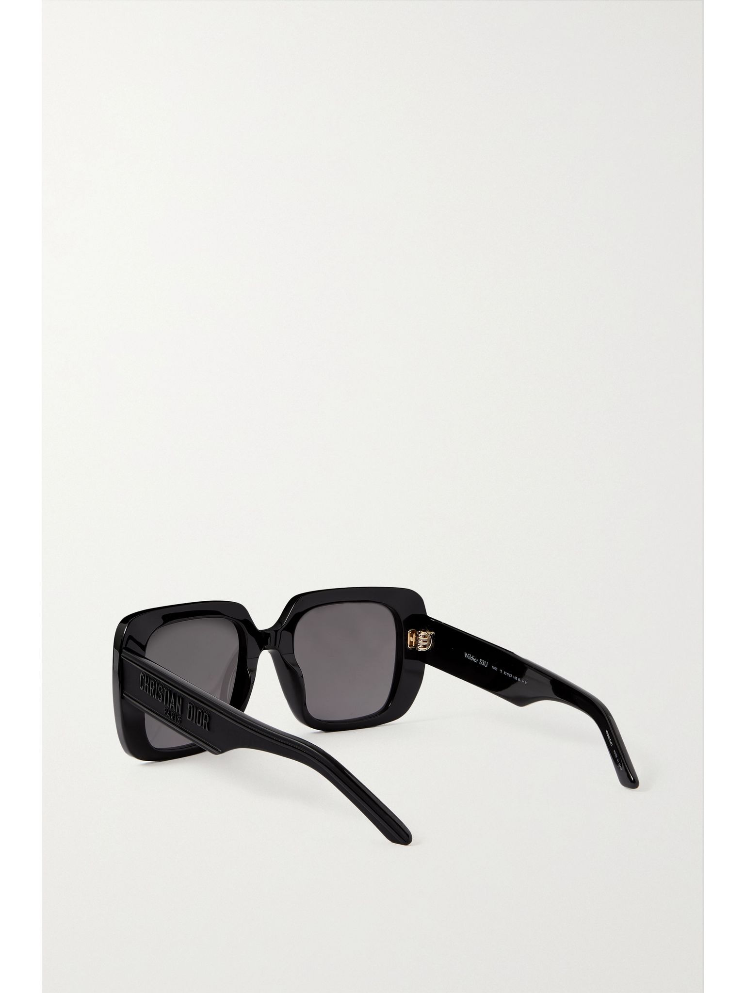 Wildior S3U square-frame acetate sunglasses Black - 3