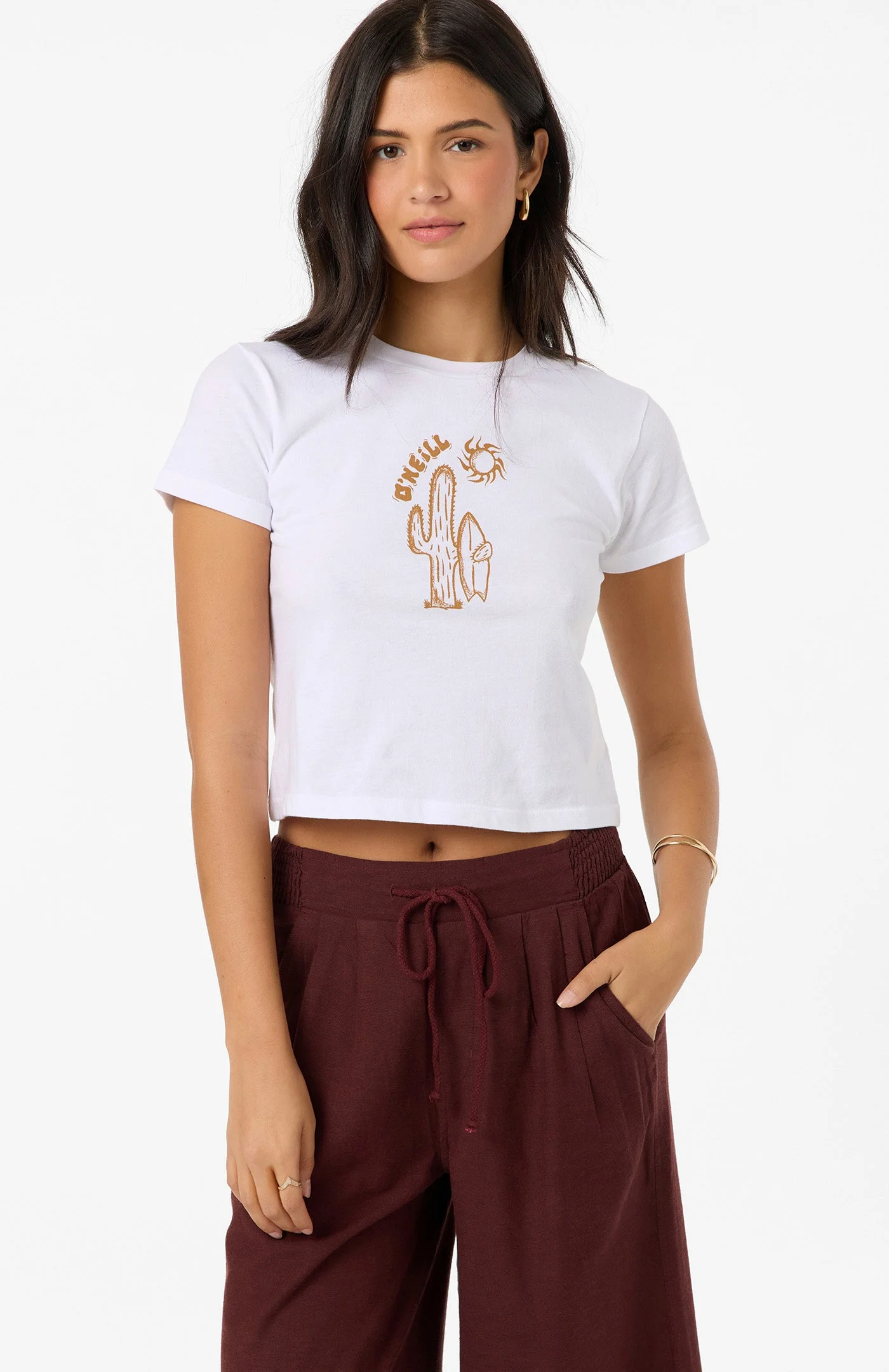 Desert Sun Fitted Tee - 1