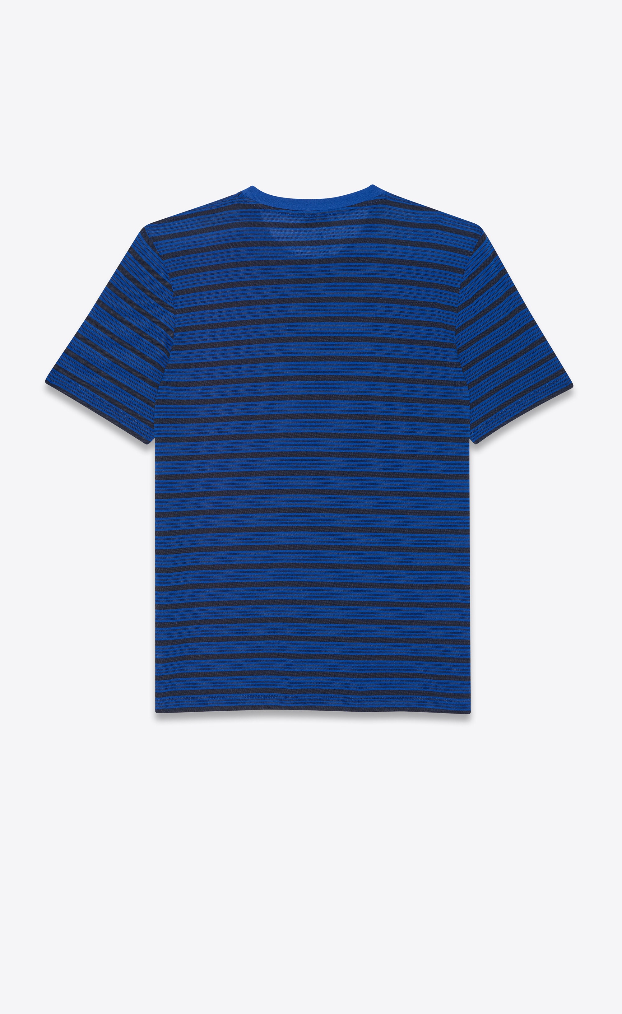 monogram classic t-shirt in striped jersey - 2