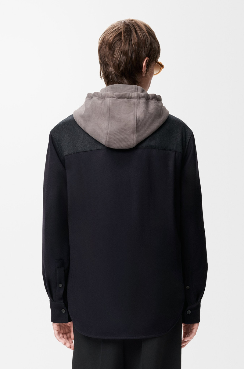 Hybrid jacket in wool 4