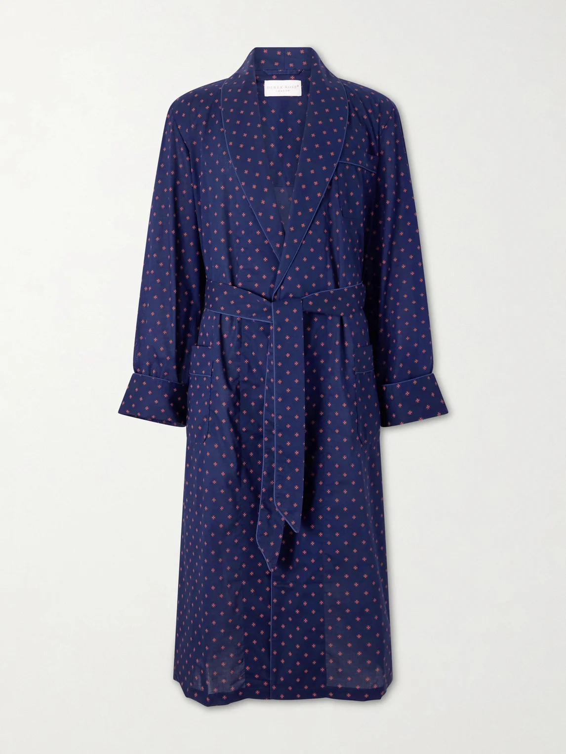 Nelson 109 Printed Cotton Robe - 1
