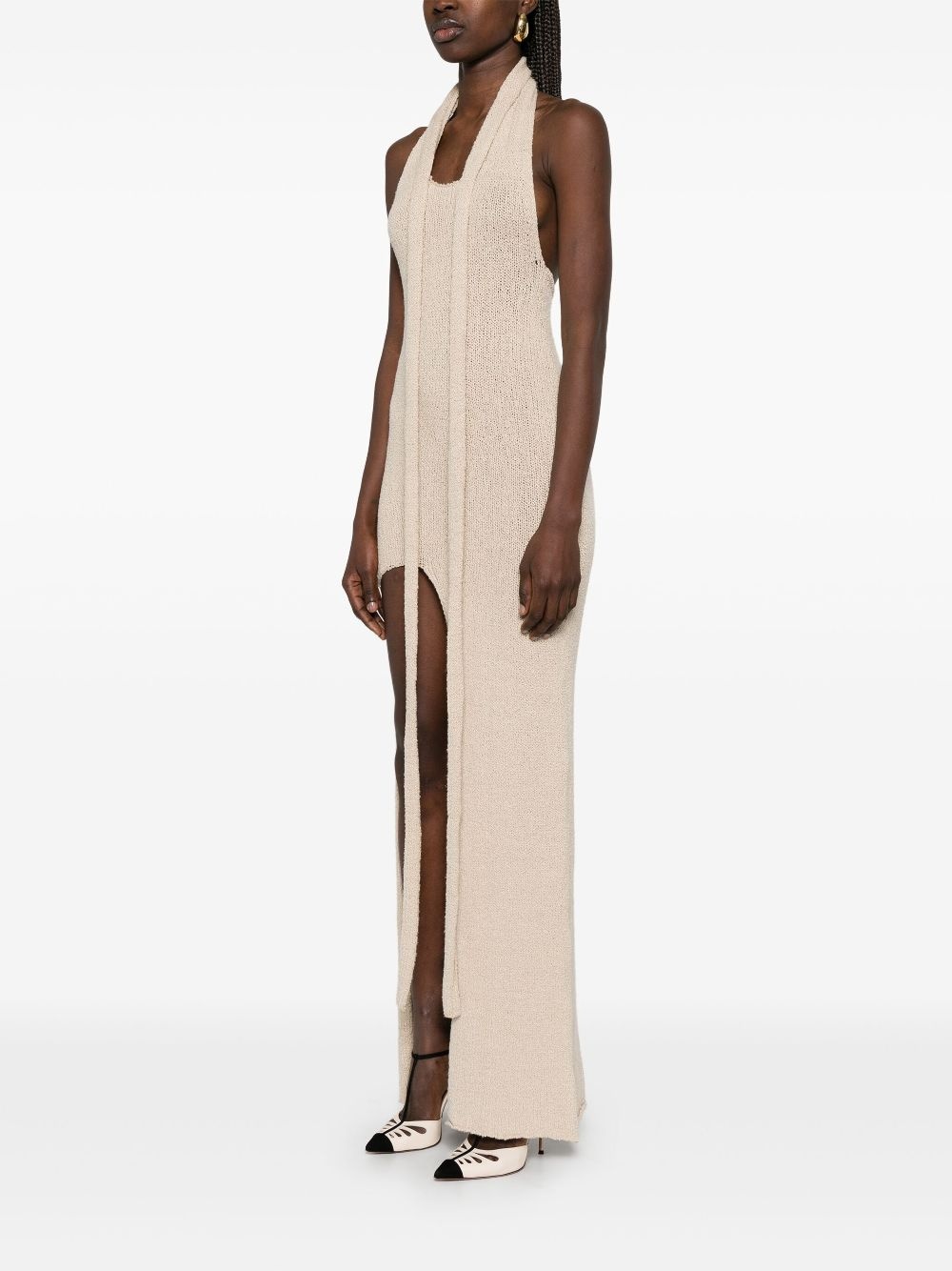knitted midi dress - 3