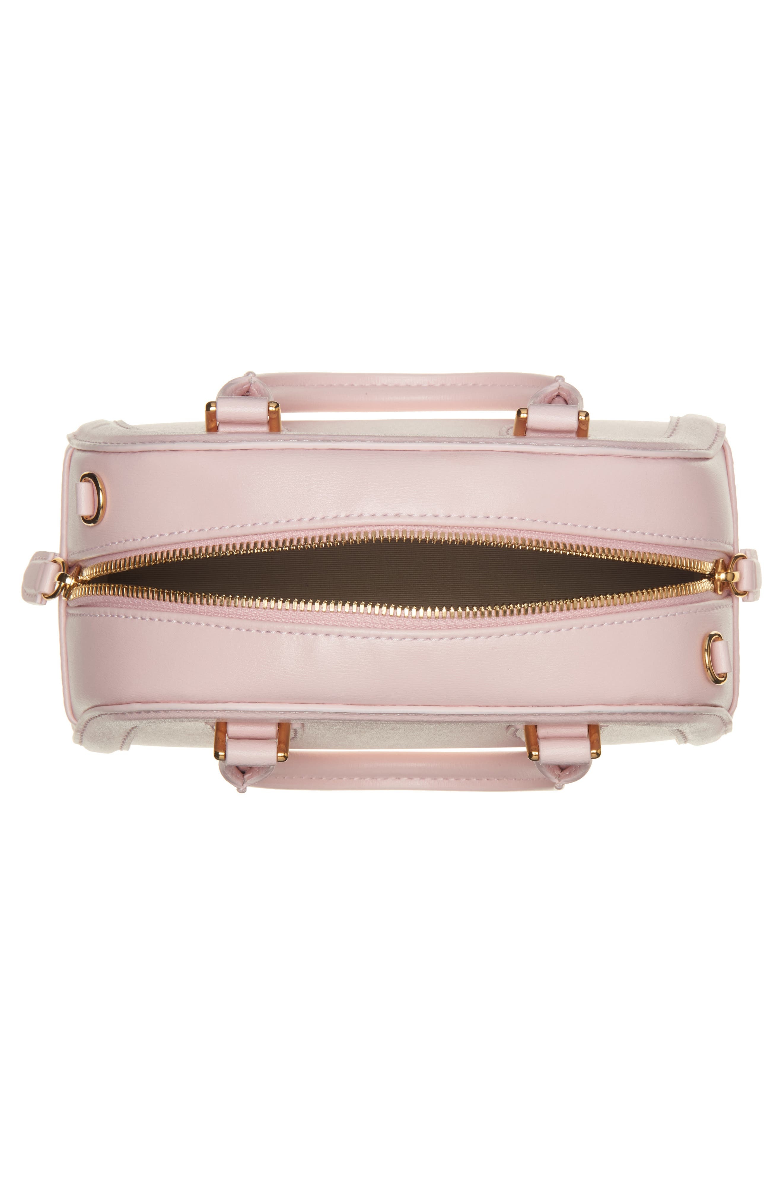McQueen Mini Birdee Boston Handbag in Rose/Gold at Nordstrom - 5