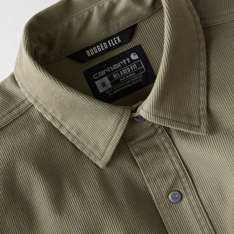 Montana Rugged Flex™ Relaxed Fit Corduroy Long-Sleeve Shirt 7
