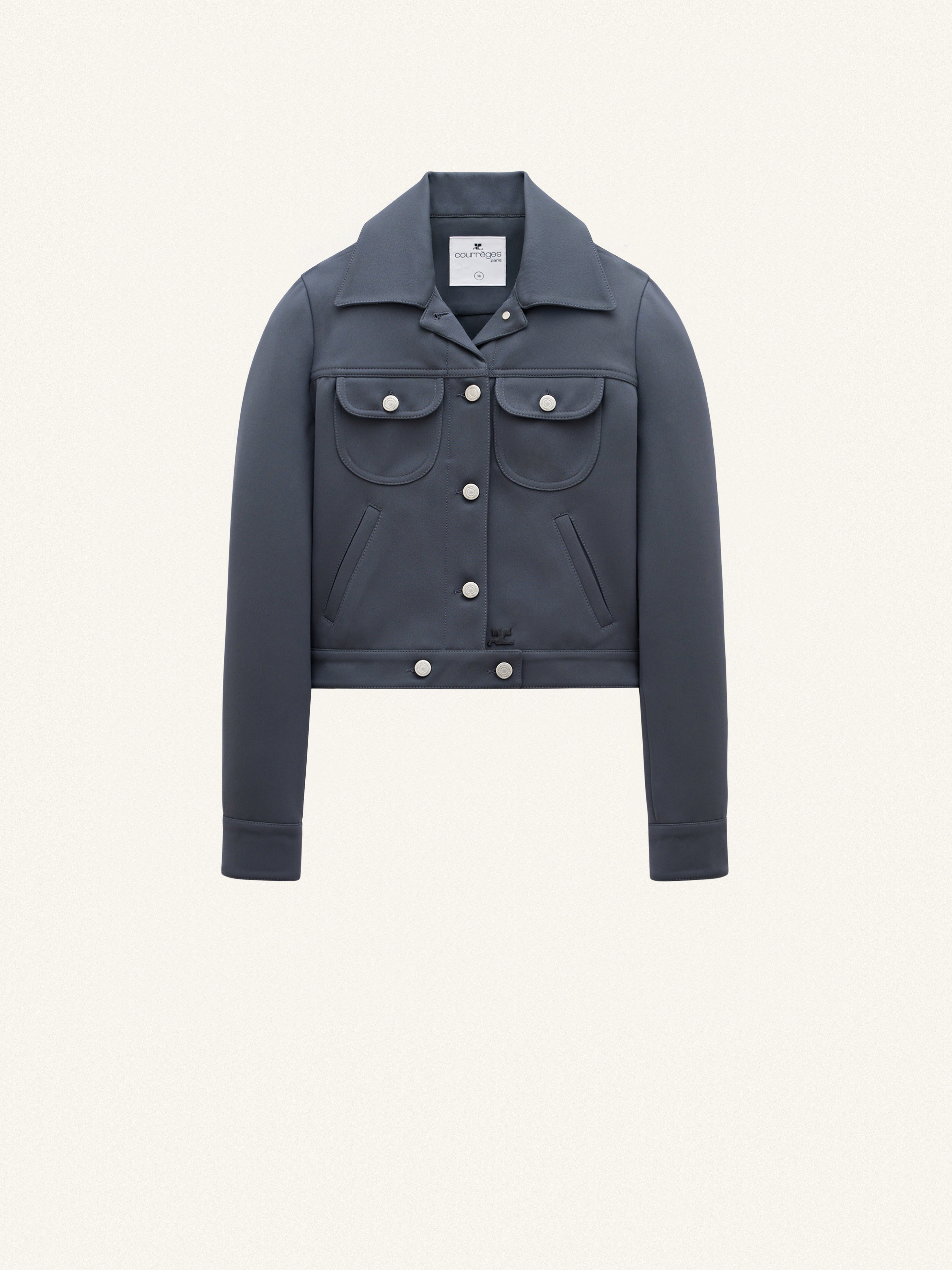 BLOUSON TRUCKER EN TWILL - 1