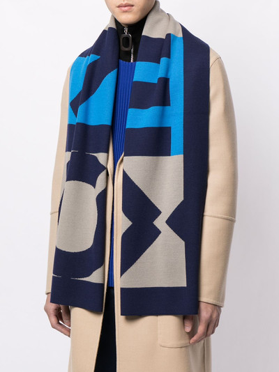 KENZO Sport wool scarf outlook