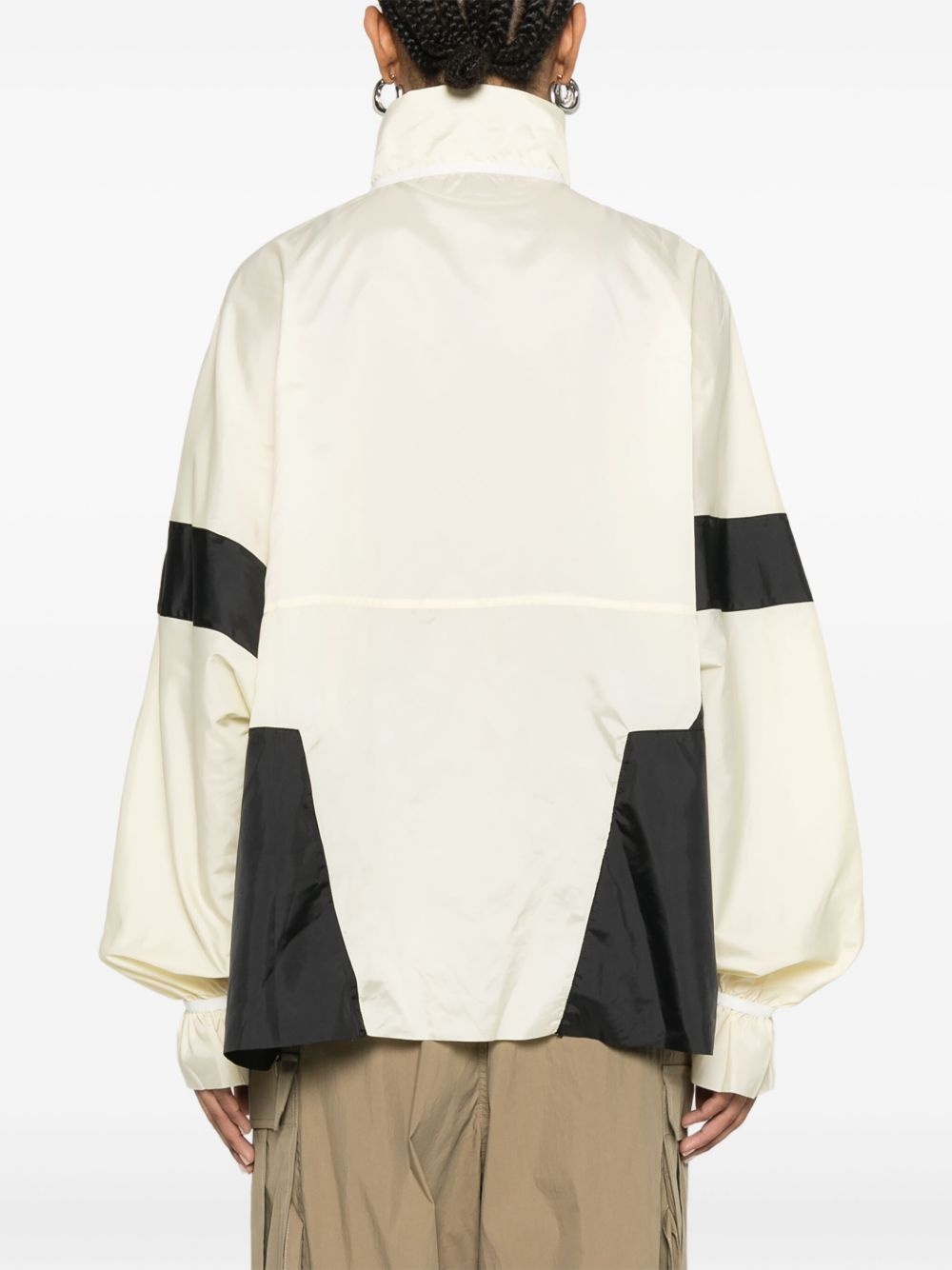 logo-print lightweight jacket - 4
