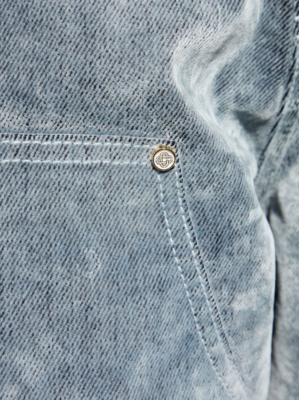 wide-leg corduroy jeans - 2