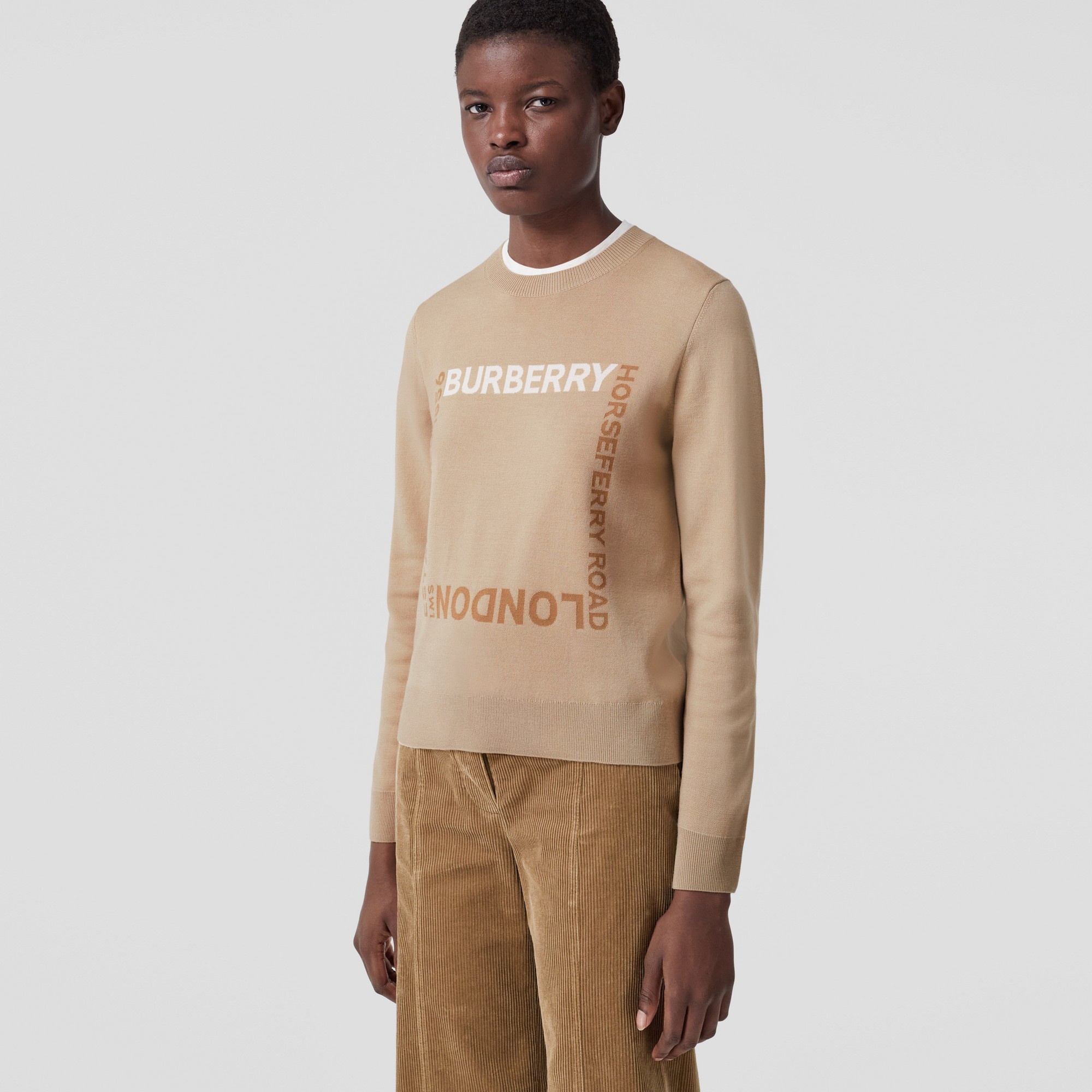 Horseferry Square Wool Blend Jacquard Sweater - 4