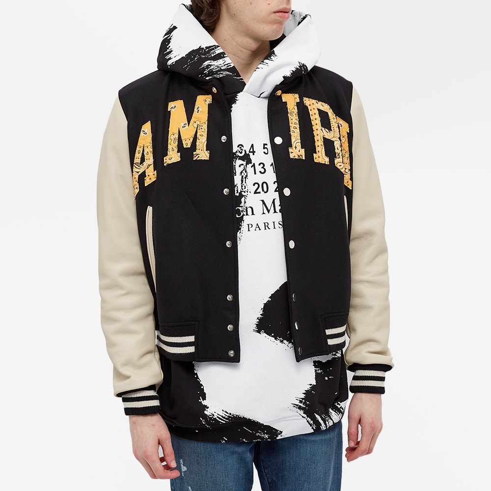 AMIRI Vintage Applique Varsity Jacket - 5